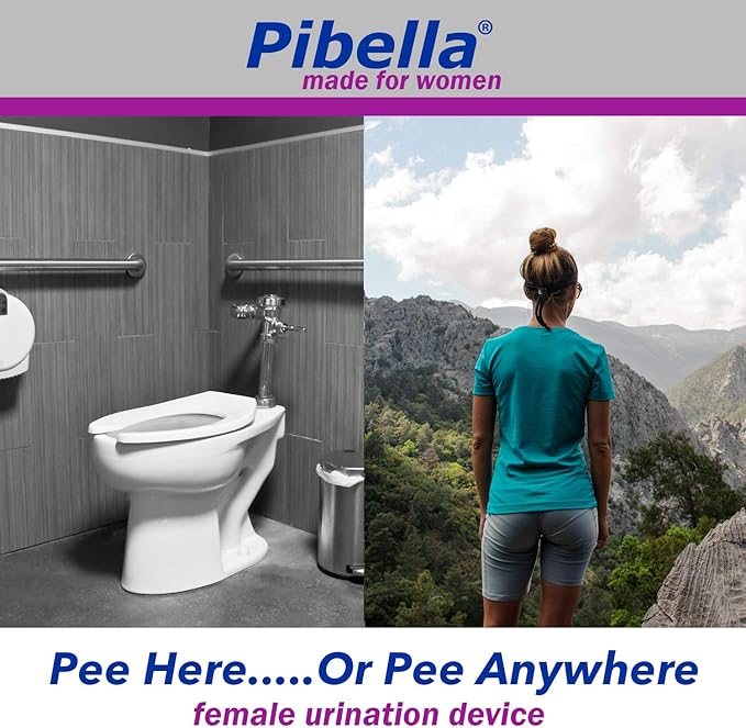 Travel Female Urination Device + Portable Urinals for Women, Camping Hiking, Outdoor Activities & More (Reusable), Green