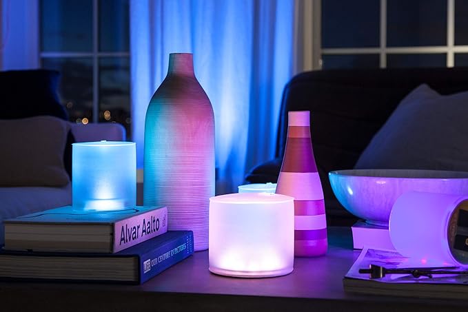 MPOWERD Luci Color Essence: Solar Inflatable Lantern with 8 Pastel Color Options, 15 Lumens LEDs, Matte Finish, Lasts Up to 6 hrs, Rechargeable via Solar, Waterproof, Indoor/Outdoor Decorating