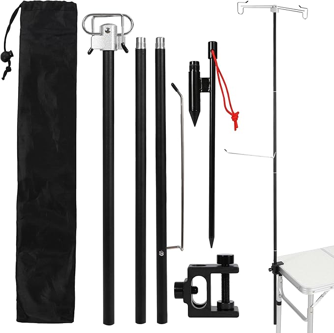 REDCAMP Collapsible Lantern Stand for Camping
