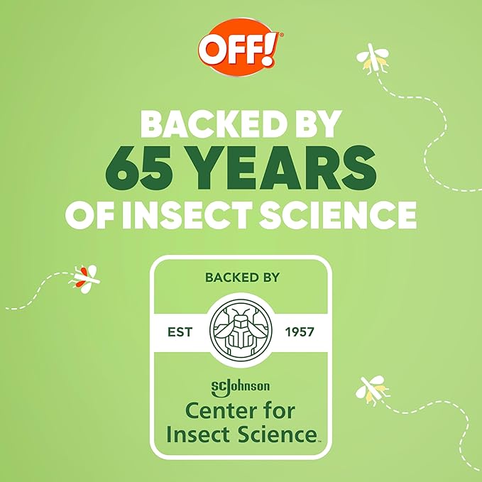 OFF! Deep Woods Insect Repellent Aerosol, Dry, Non-Greasy Formula, Bug Spray with Long Lasting Protection from Mosquitoes, 4 Oz, 4 Count