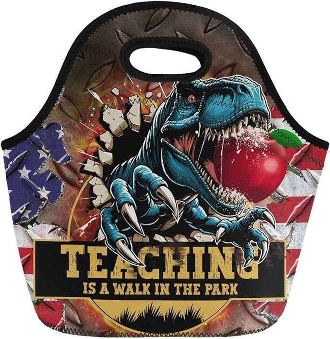 Neoprene Lunch Bags Thermal Insulated Lunch Tote Bag Reusable Washable Neoprene Picnic Bag for Women Men