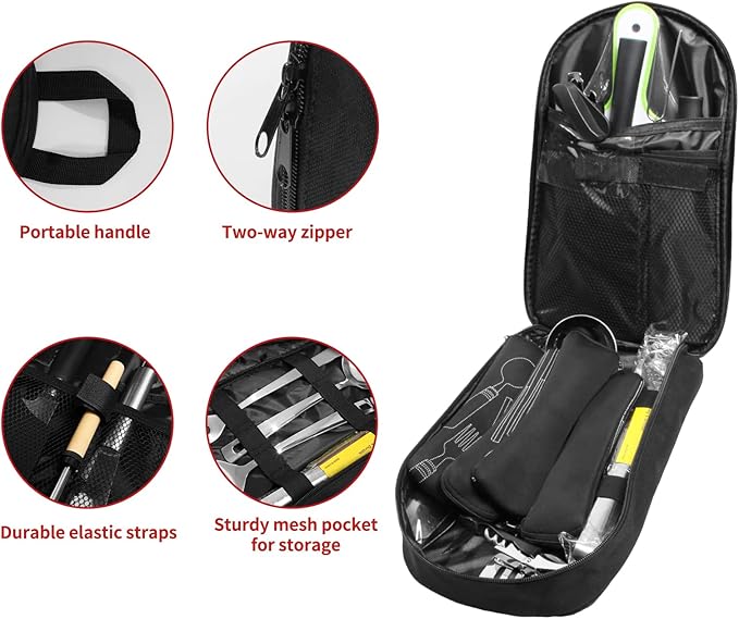 Camping Cooking Utensils Set - Camping Kitchen Equipment, Compact and Portable Camper Accessories, Perfect for Travel, Picnic, RV, Camping, BBQ, Party