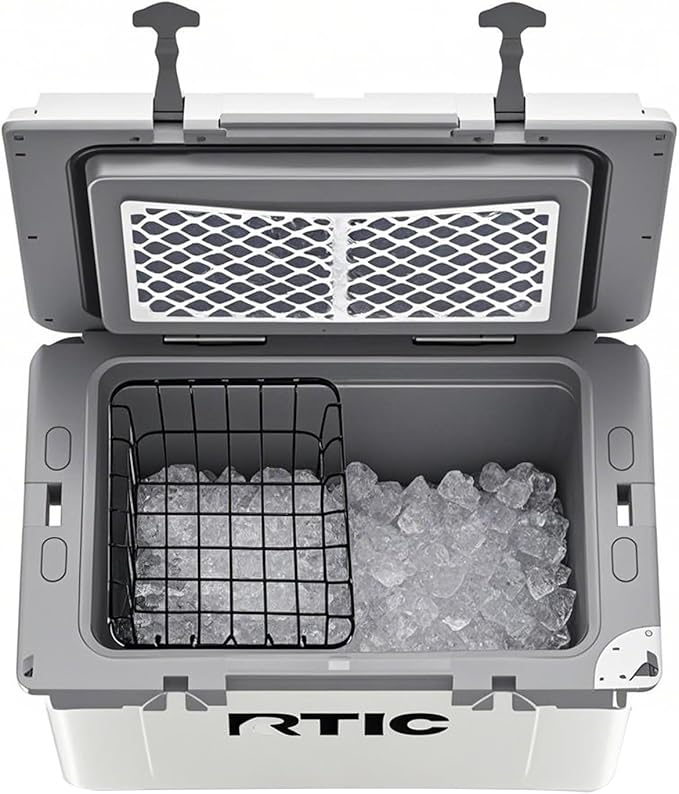 Cooler Basket for RTIC 32,Inside Dry-Goods Basket fits RTIC 32QT Ultra-Light Coolers,Stainless Steel Wire Rack