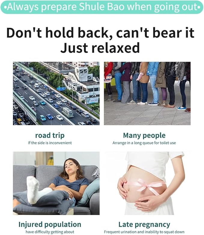 50 pcs Disposable Urinal for Women, Portable Urinal for Women Standing Up to Pee, Paper Female Urination Device for Travel,Camping, Outdoor, Pregnant Women and The Elderly…