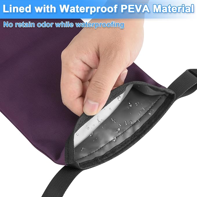 Carrying Case for pStyle Sunany Female Urination Device, Portable Pee Funnel Storage Pouch, Waterproof Reusable Discreet Carrying Bag, Adjustable Urinal Protective Travel Case for Travel and Outdoor