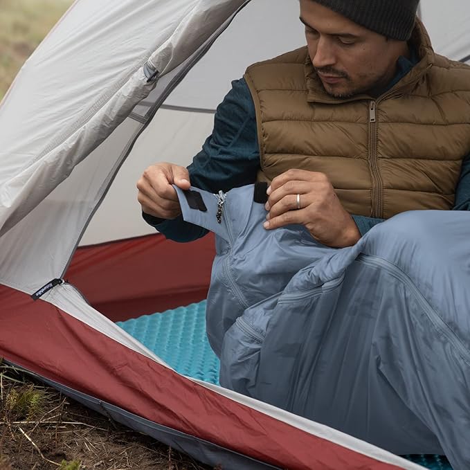 Naturehike Lightweight Sleeping Bag - Compact, Ultralight, Envelope Backpacking Bag - Portable, Waterproof, Comfortable With Compression Sack for 3 Season Camping, Traveling, Hiking