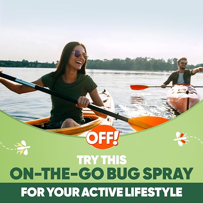 OFF! Deep Woods Insect Repellent Aerosol, Dry, Non-Greasy Formula, Bug Spray with Long Lasting Protection from Mosquitoes, 4 Oz, 4 Count