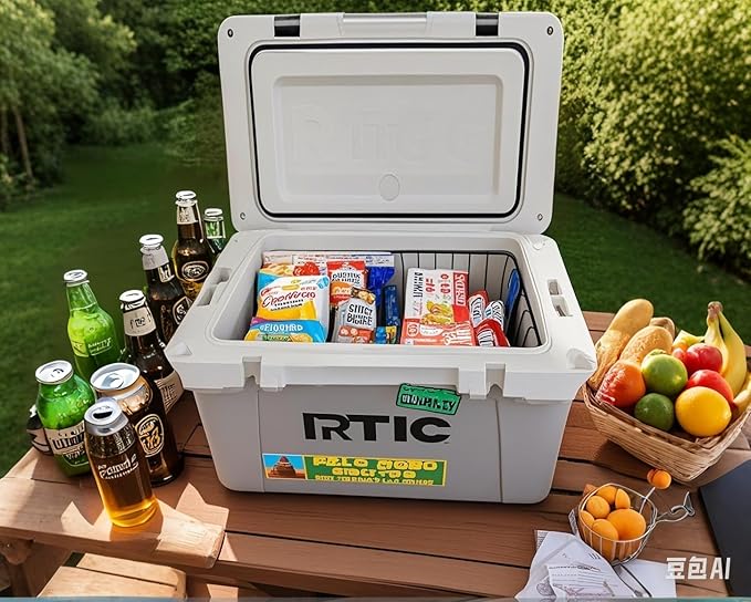 Cooler Basket for RTIC 32,Inside Dry-Goods Basket fits RTIC 32QT Ultra-Light Coolers,Stainless Steel Wire Rack