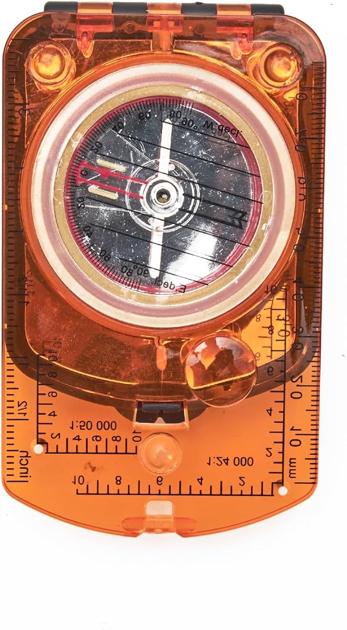 Sportneer Compass Hiking Survival Compass with Mirror Orienteering Compass Boy Scout Compass for Kids Gifts Hiking Camping Backpacking Map Navigation