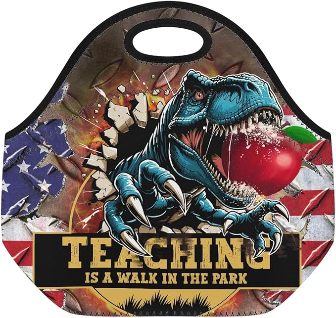 Neoprene Lunch Bags Thermal Insulated Lunch Tote Bag Reusable Washable Neoprene Picnic Bag for Women Men