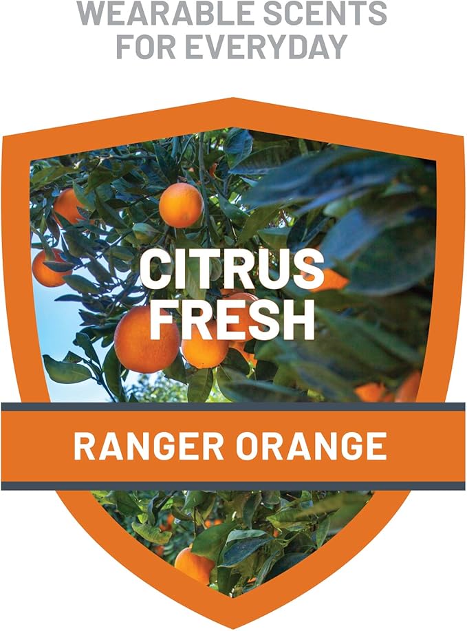 Ranger Ready Picaridin Insect Repellent, Ranger Orange Scent - DEET-Free Travel Size Bug Spray (3.4 Oz, Pack of 1)