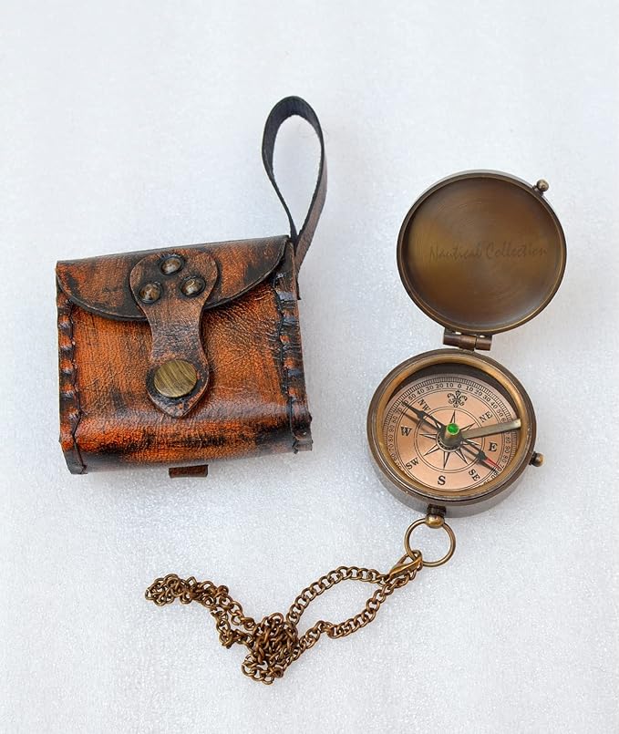 NAUTICAL COLLECTION “So You Can Always Find Your Way Back Home” Quote Engraved Compass | Unique Gifts for Son, Father, Love, Partner, Spouse, Fiancé.-Steampunk Accessory-Beautiful Handmade Gift
