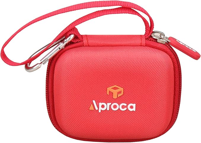 Aproca Red Portable Hard Storage Case, for Black Diamond Equipment Spot 400 / Storm 400 / Spot 400-R/Storm 500-R Headlamp