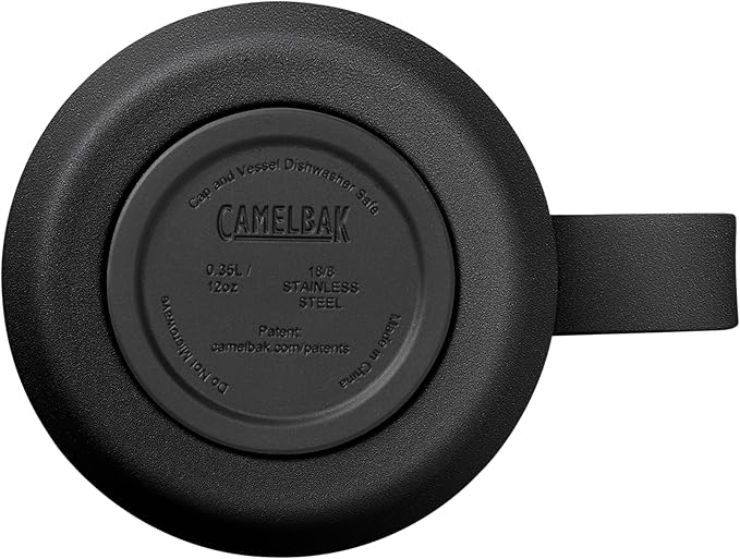 CamelBak Horizon Insulated Stainless Steel Camp Mug Drinkware Black, 12oz