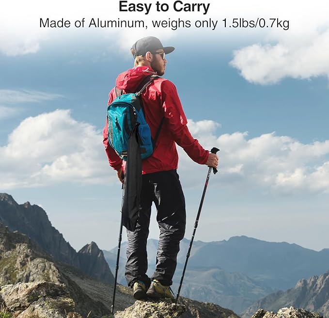 REDCAMP Collapsible Lantern Stand for Camping