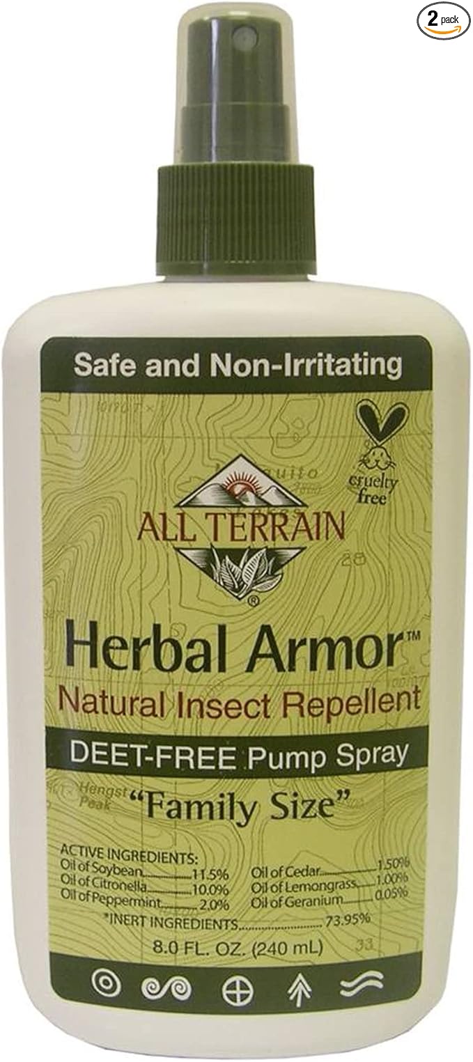 All Terrain Herbal Armor Spry Fmly Sz 8 Fz, 2 pack