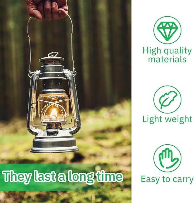 Lantern Mantles 10 PCS String Tie Propane Lantern Mantles Gas Lantern Mantles for Outdoor Camping U-Shape Mantles for Propane Lantern Gas Lantern Covers Lantern Natural Fueled Lanterns Mantle