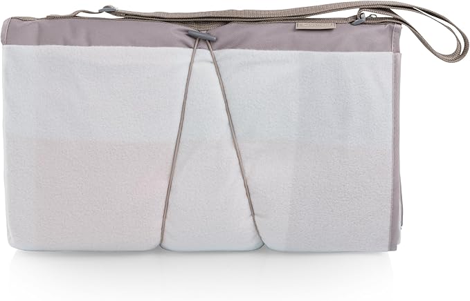 PICNIC TIME Blanket Tote XL Outdoor Picnic Blanket, Beach Blanket, Camping Blanket, (Pastel Plaid)