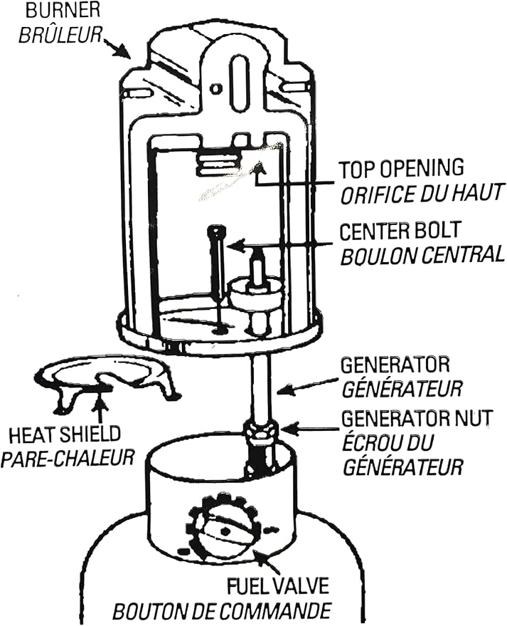 Coleman 3000005095 Kerosene Lantern Fuel Generator