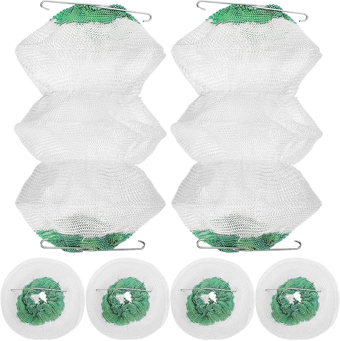 SUPVOX 3 Layer Propane Lantern: Accordion Shape Mantle:Lanterns Mantles Gas with 2 Install Clips for Outdoor Lantern Accessories-6PCS