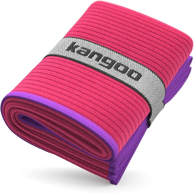 Kangoo Ribbed Microfiber Towel – Super Absorbent and Quick Dry, Suitable for Travel, Beach, Camping, Gym, Pool, Yoga (Fuchsia)
