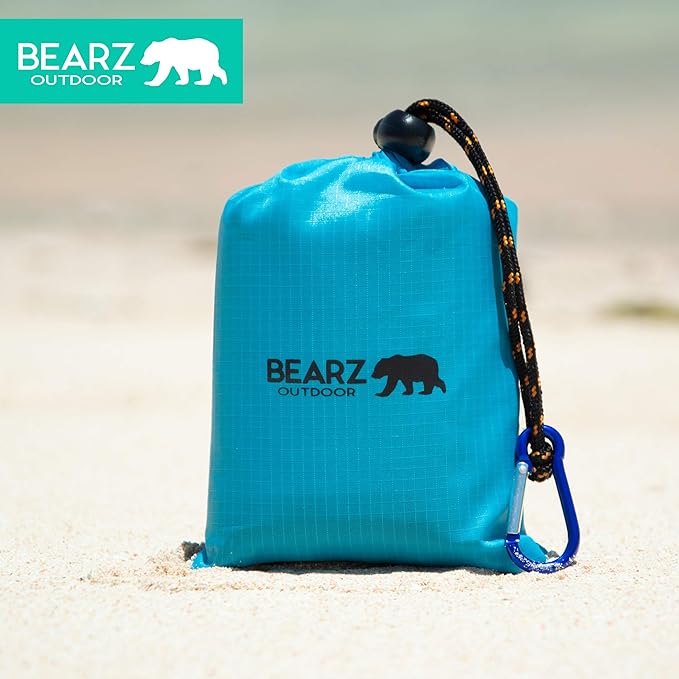 Pocket Blanket - Waterproof Picnic Blanket, Compact Travel Blanket, Picnic Blankets Waterproof Foldable Lightweight for Beach, Hiking, Festival Accessories
