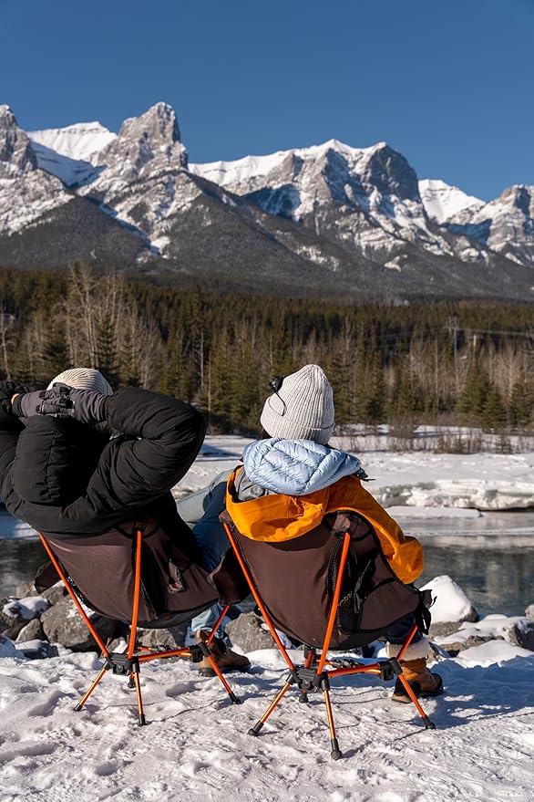 Portable Camping Chair with 3 Towels | Compact, Foldable & Sturdy - Lightweight Backpacking Chair for Camping, Hiking, Beach, Tailgates and More | 330 Lbs Capacity