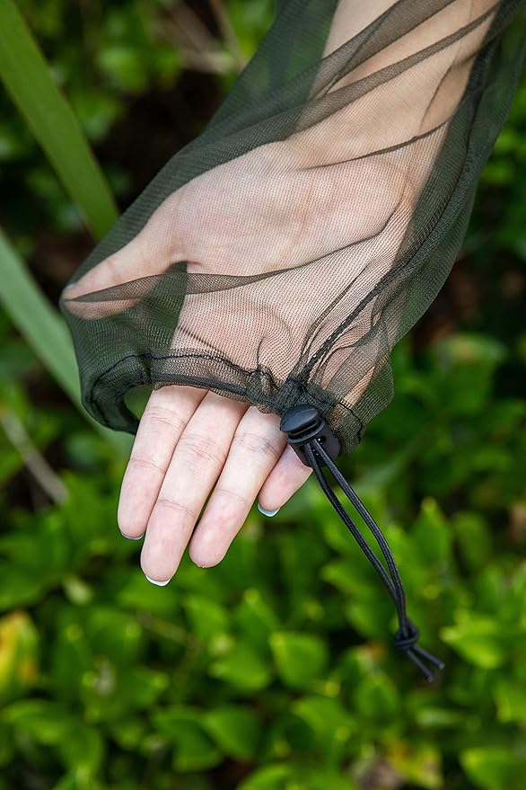 JOYGO FISHAN Mosquito Jacket Bug Jacket Super Light Outdoor Full Protection Clothing Not Cling To Your Skin One Size Fit All