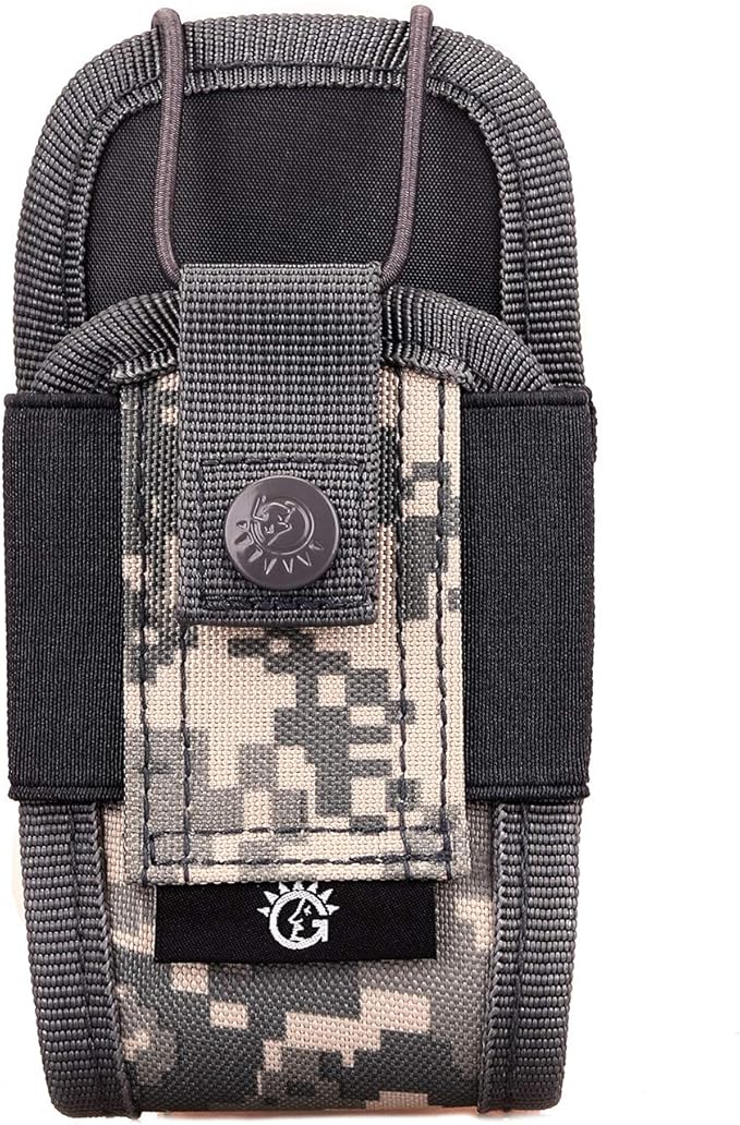 SINAIRSOFT Nylon Radio Holster, Universal Radio Case Lightweight Military Interphone Storage Bag Pouch for Molle System Walkie Talkies Holster Accessories