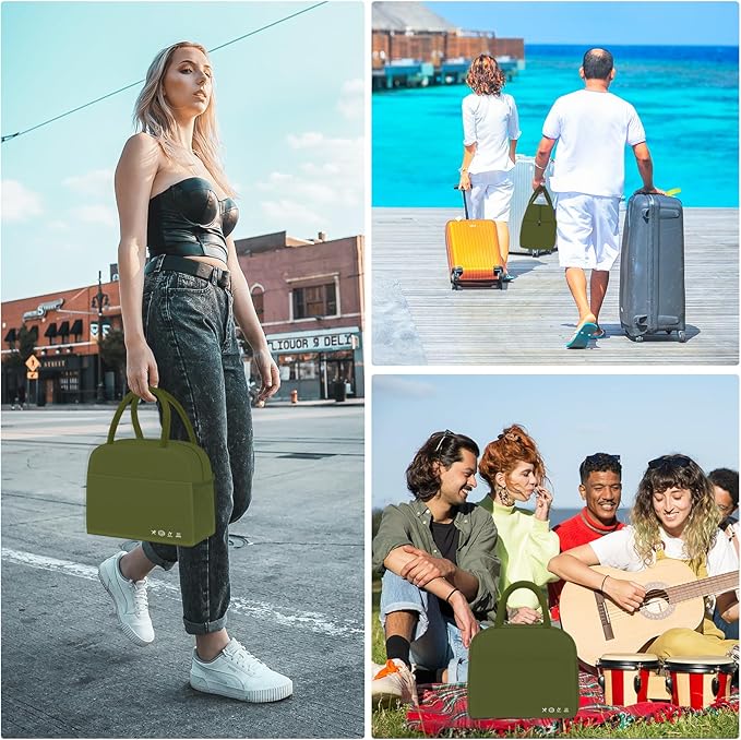 Lunch Bag Women,Lunch Box for Women Men Reusable Insulated Lunch Tote Bag High Capacity for Travel Work Picnic