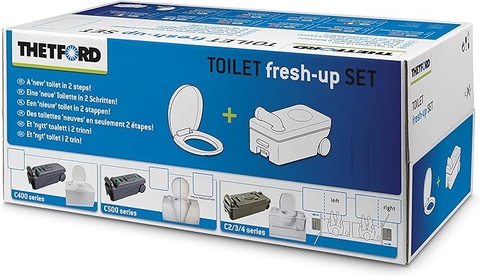 Thetford 5164262 Camping Toilet Fresh-Up Sets for C-400