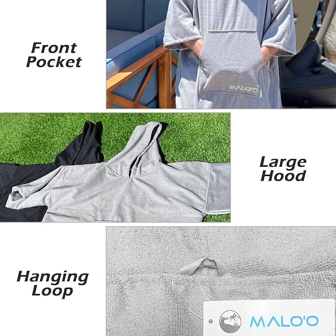 Malo'o Avo Microfiber Surf Poncho