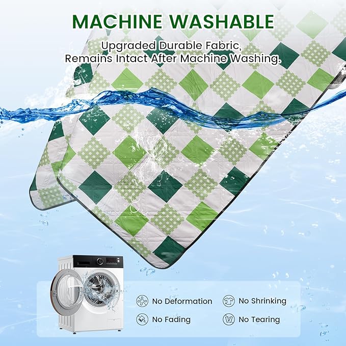 Picnic Blankets,80''x80'' Extra Large Picnic Blankets,Outdoor Picnic Blankets Waterproof Foldable for 6 to 8 Adults,Picnic Mat for Camping Beach Grass Lawn Park