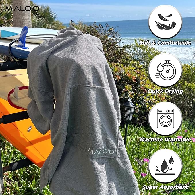 Malo'o Avo Microfiber Surf Poncho