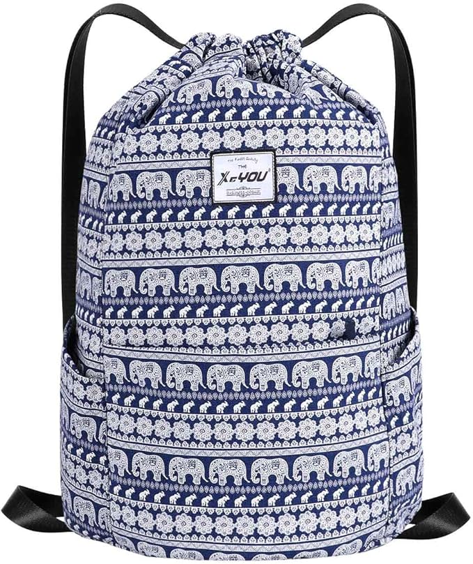 XEYOU Drawstring Sports Backpack Lightweight Gym Yoga Sackpack Shoulder Rucksack Casual Outdoor Daypack for Women and Men