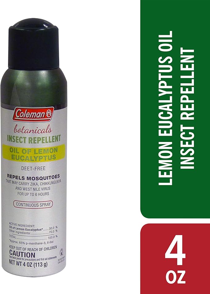 Coleman Insect Repellent Spray Bundle – SkinSmart Non-DEET and Botanicals Non-DEET Lemon Eucalyptus Sprays