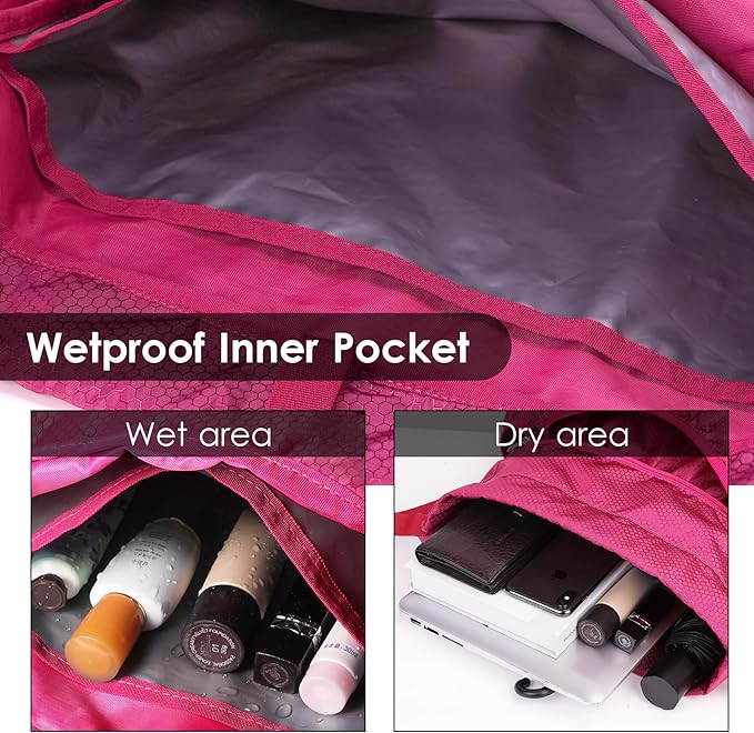 Sukeen Drawstring Backpack Swim Bag Lightweight String Backpack for Beach Pickleball Swimming Pool Gym Workout Gear Sport