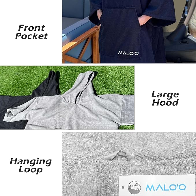 Malo'o Avo Microfiber Surf Poncho