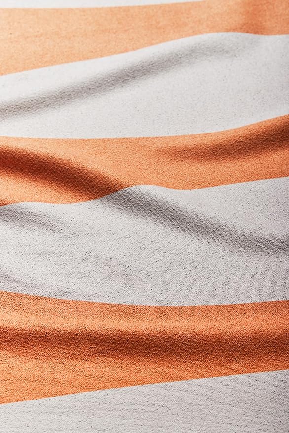 Nomadix Original Towel - Perfect for Beach, Pool, Travel, Camping, Yoga - Made with Recycled Materials - Super Absorbent - Sand Resistant - MCM Orange - 72.5x30