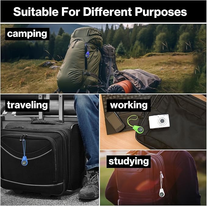 Mini Compass for Kids Keychain, Small Bulk Multi-Color Outdoor Camping Hiking Pocket Compass for Survival Kits Watchband Bracelet Necklace