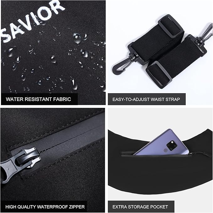 SAVIOR HEAT Heated Hand Muff, 5V USB Hand Warmer Pouch for Winter Outdoor Hunting Camping Golf Photography