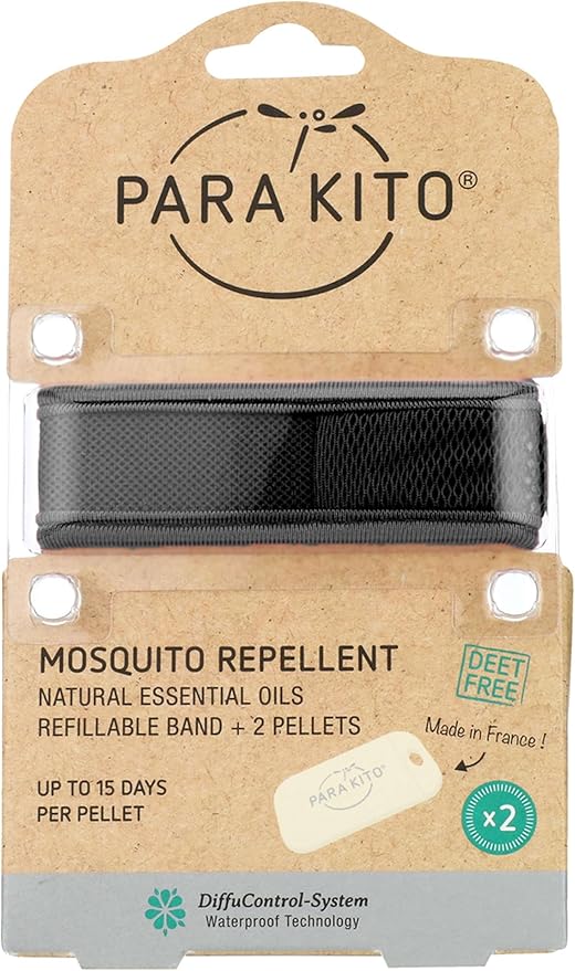 PARA'KITO Bundle | 1 Spray + 1 Wristband | Comes w/ 4 Refills
