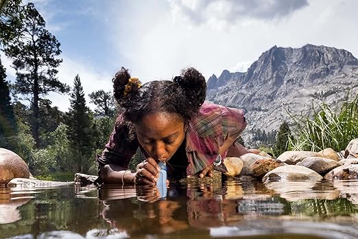 LifeStraw Peak Series - Personal Water Filter Straw for Backup Filtration, Emergency, Survival, and Ultralight Hydration, Mountain Blue, 2 Pack