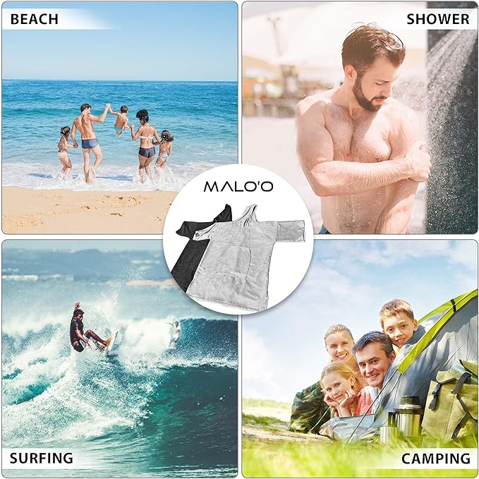 Malo'o Avo Microfiber Surf Poncho