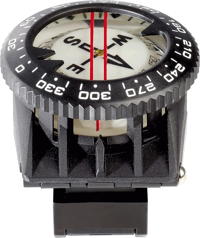 Cressi Underwater Compass for Scuba Diving | Easy-to-Read Instrument in All Conditions