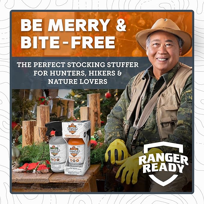 Ranger Ready Repellents P2Pak Permethrin + Picaridin 20% Tick & Insect Repellent, Scent Zero, 24 Fl Oz. (Pack of 2)