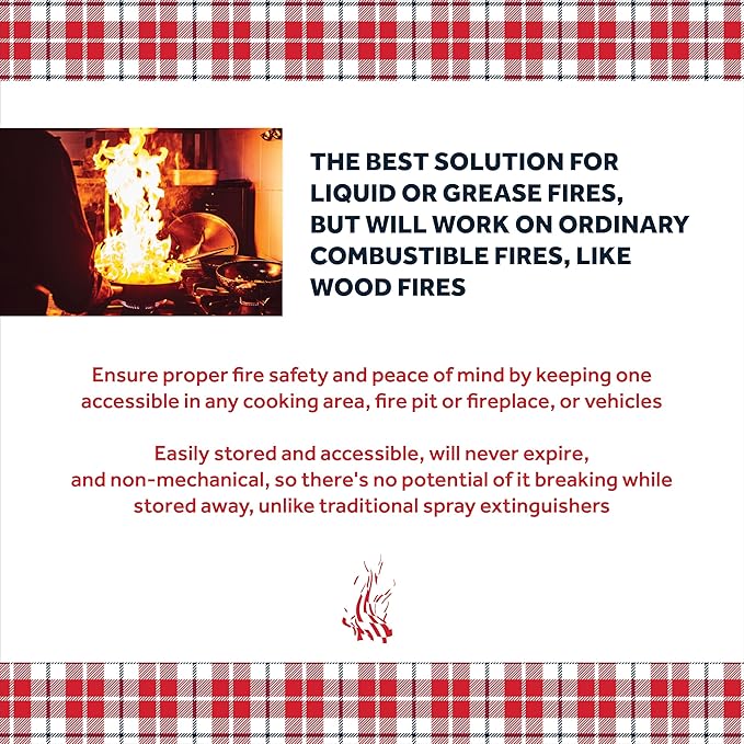 Rutland Fire Blanket for Home and Kitchen Emergency - 1 Pack, 40" x 40" - Fiberglass Fire Suppression Blanket Safety for Grilling, Camping and Boats (1)