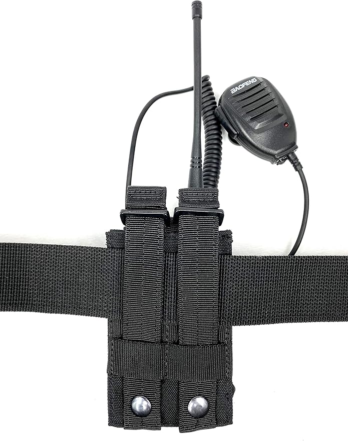X-FIRE® Compact Washable Portable Radio MOLLE Pouch or Duty Belt Holder
