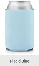 Can Cooler Sleeves Blank Poly Foam