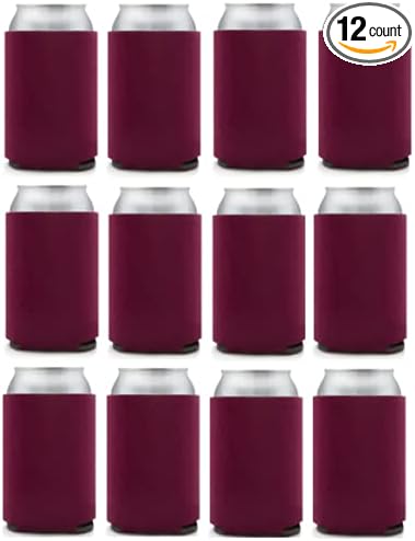 Can Cooler Sleeves Blank Poly Foam